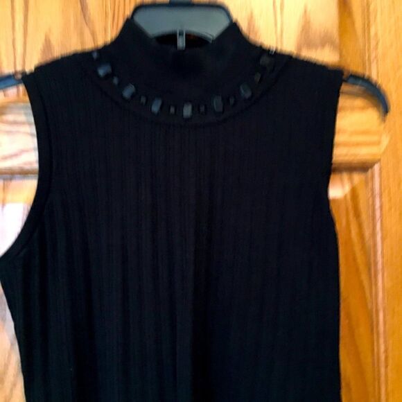 Women’s REQ Sleeveless Embellished Sweater - Picture 2 of 4
